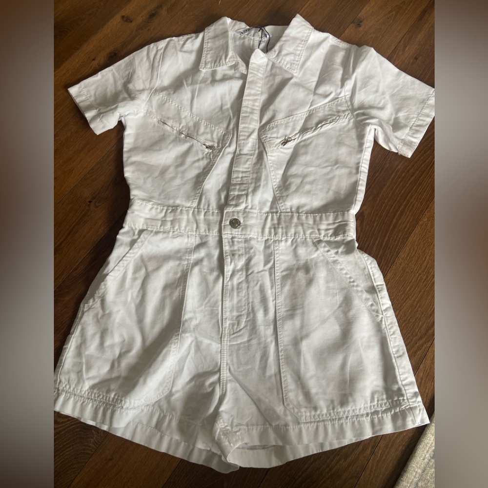 Zara Romper with Chest Pockets NWOT - Picture 3 of 6
